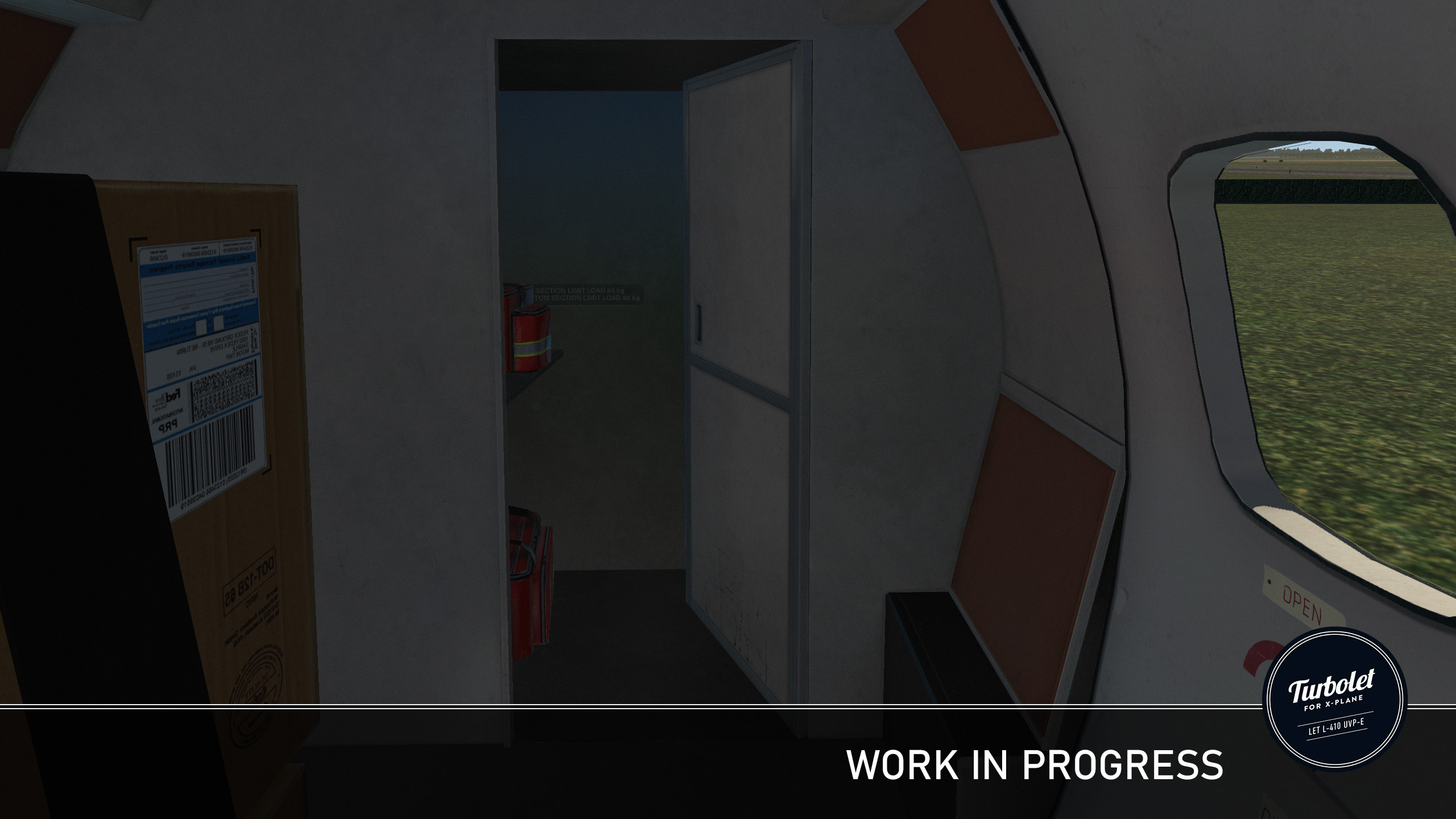 Let L-410 Turbolet - Visual update #2 - cockpit and cabin