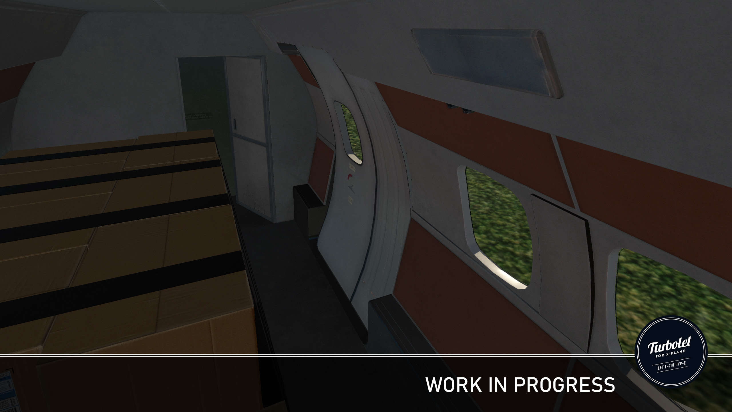 Let L-410 Turbolet - Visual update #2 - cockpit and cabin