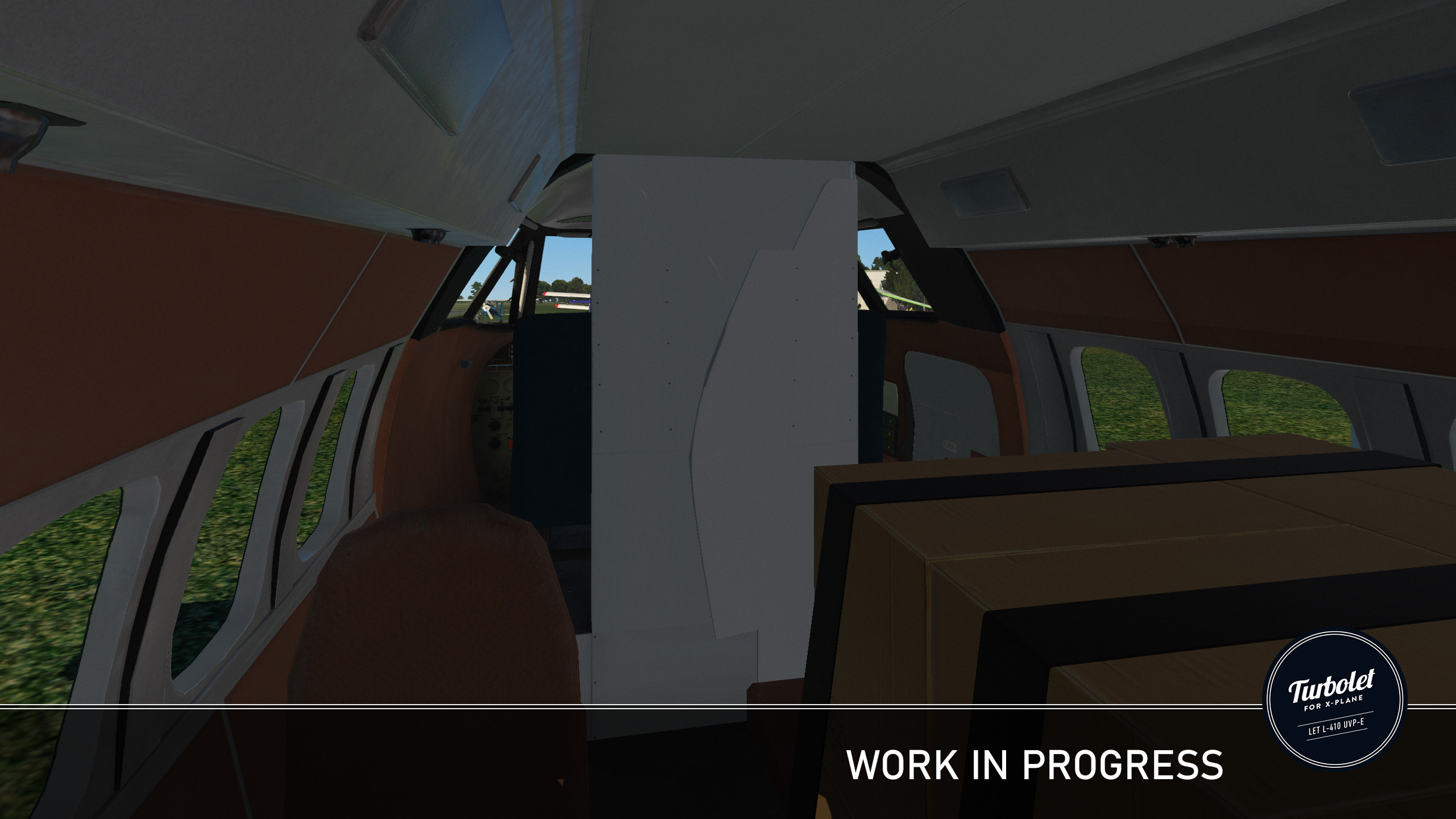 Let L-410 Turbolet - Visual update #2 - cockpit and cabin