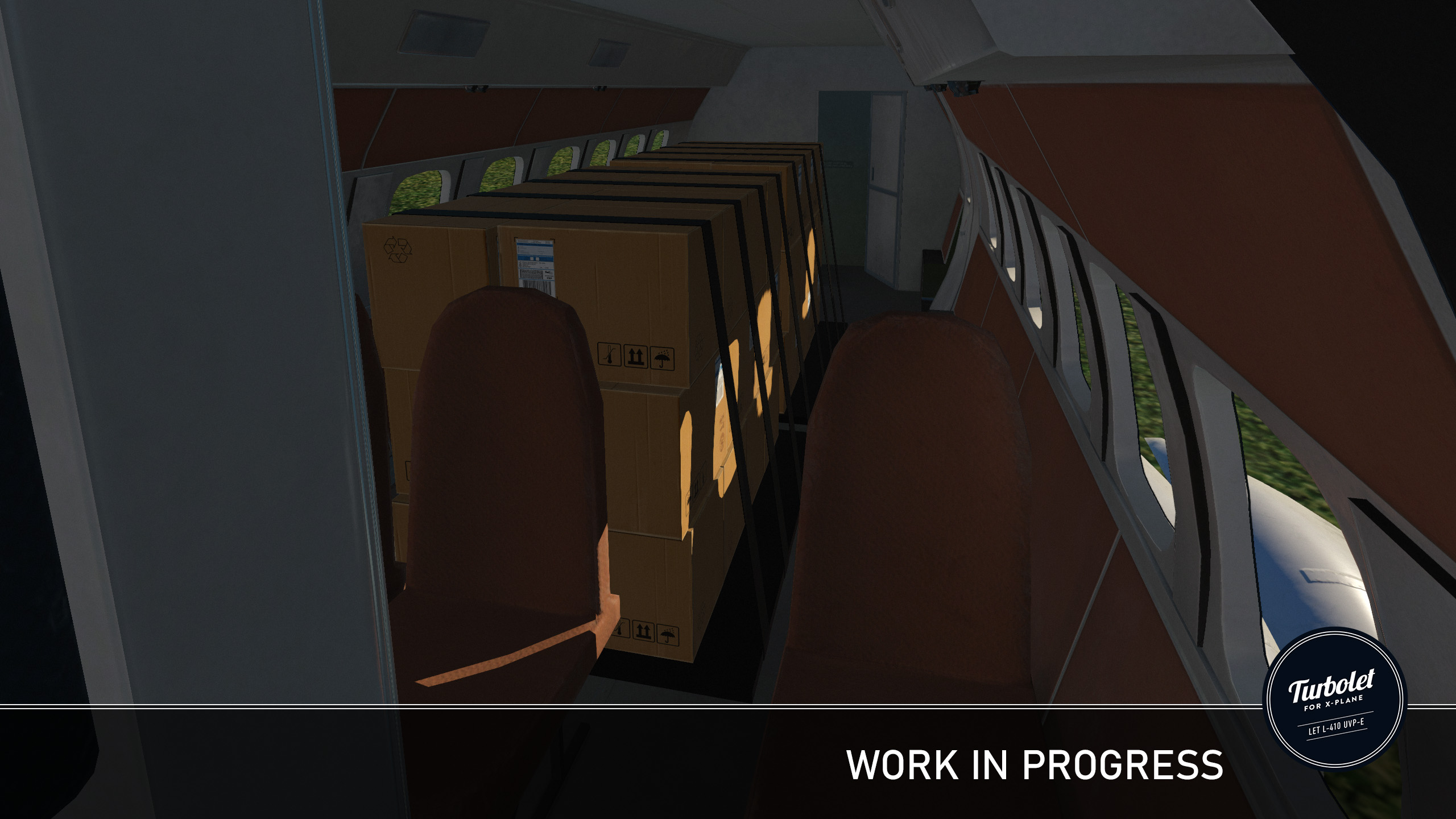 Let L-410 Turbolet - Visual update #2 - cockpit and cabin