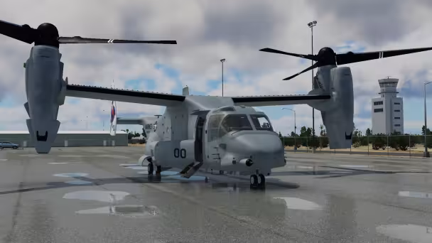 Společnost AOA Simulations představuje nové funkce připravovaného letadla V-22 Osprey pro X-Plane