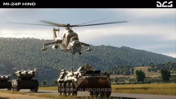 Čekání na  DCS: Mi-24P Hind