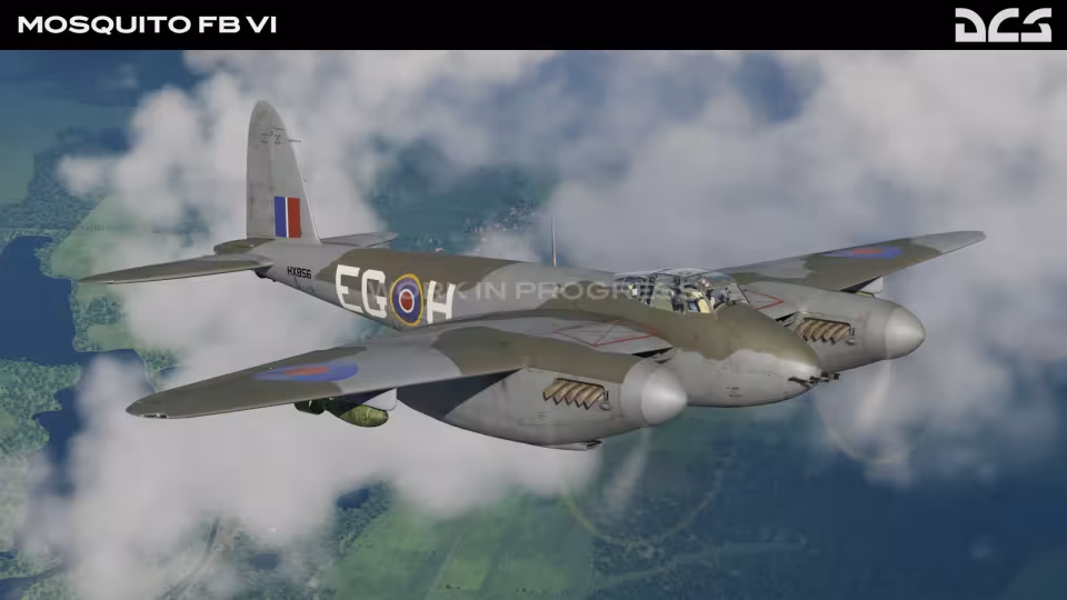 DCS Mosquito začolo s představováním