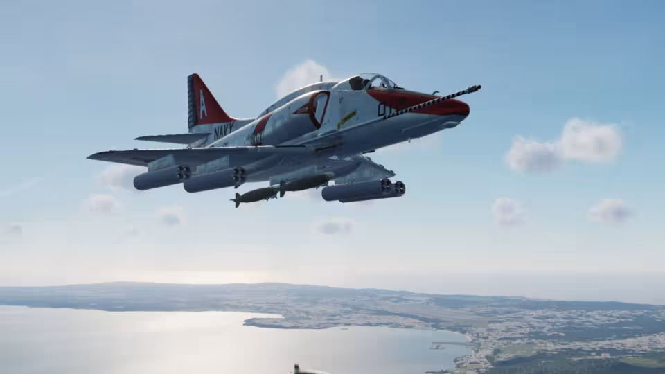 A-4E-C komunitní mód vychází ve verzi 2.0! pro DCS World
