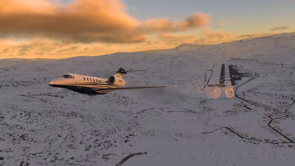 X-Plane 12 Turbulence v úplavu