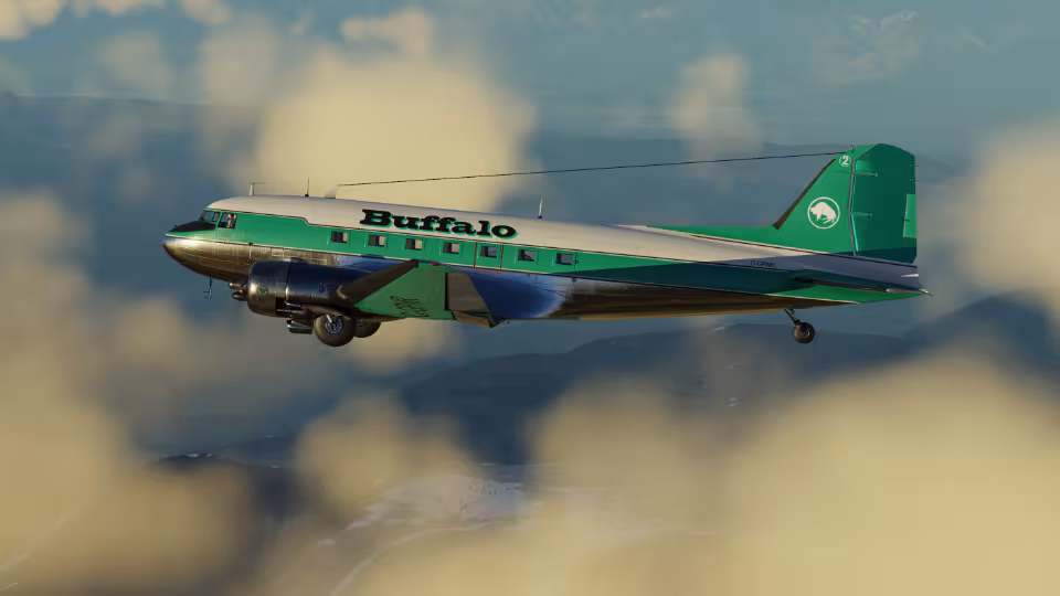 DC-3 v2 od Leading Edge Simulations vychází ve čtvrtek pro X-Plane 12