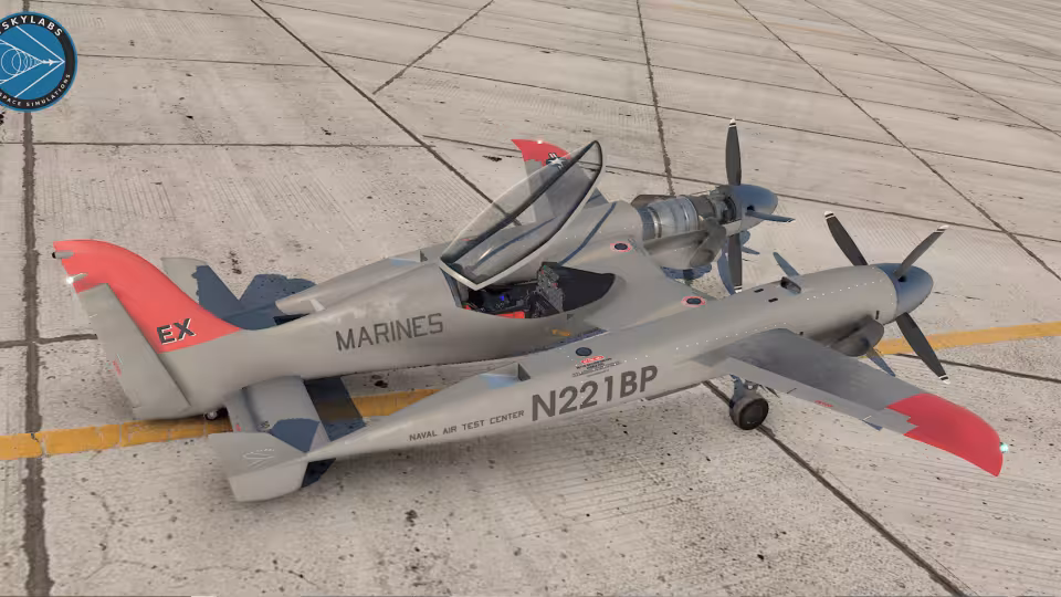 VSKYLABS vydávají Rutan Model-158 pro X-Plane