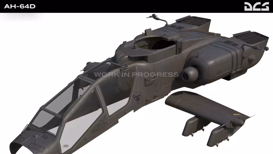 DCS: AH-64D zprávy z vývoj
