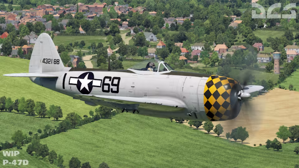 DCS: P-47 a novinky u helikoptér