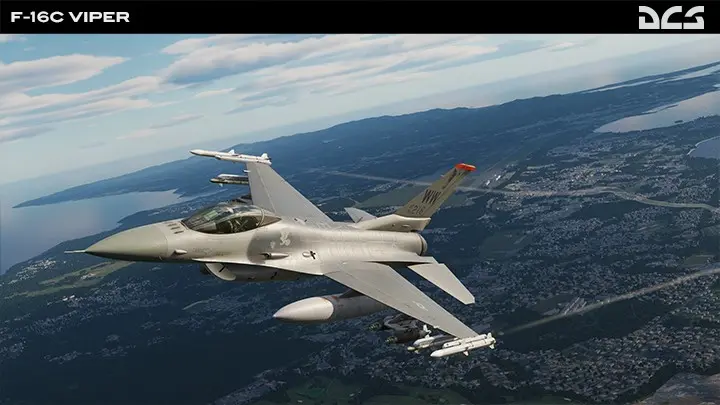 DCS: F-16C Viper HMCS Radar Warning video