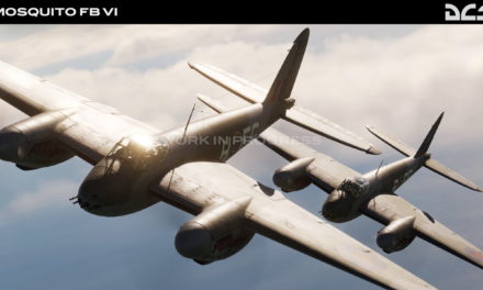 DCS Mosquito VI | Pojíždění a vzlet