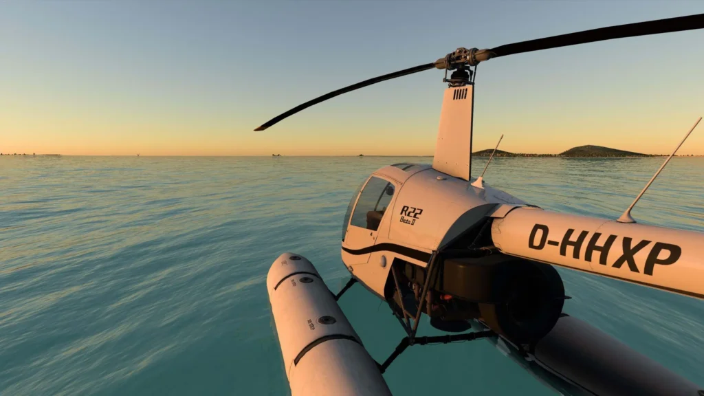 Web Helisimmer.com získal exkluzivní snímky z X-Plane 12 2 laminar reserach r22 x plane 12 01