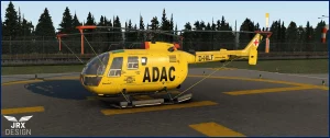 JRX Design vydávají BO 105 DBS-4 pro X-Plane 1 JRX EXTERIOR 1