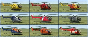 JRX Design vydávají BO 105 DBS-4 pro X-Plane 6 JRX EXTERIOR LIVERIES 3