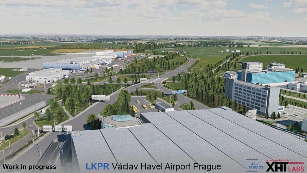 Jeli Studios Announces oznamuje Letiště Václava Havla pro X-Plane a bude zdarma! 1 LKPR XPL 11 2