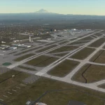 Nové detaily z X-Plane 12, defaultní letoun a letiště 14 x plane12 laminar seattle 02