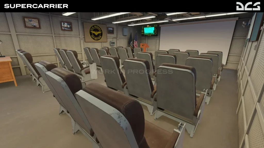 Opravy chyb pístových motorů pro DCS WWII a vylepšení DCS: Supercarrier 3 DCS news 008