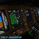 FlightFactor 767-400ER pro X-Plane dostupný ve stavu veřejné beta verze 4 767 400ER 003