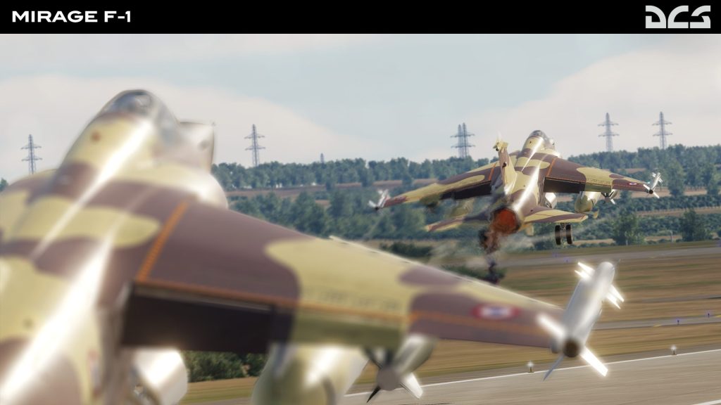 DCS World: nová otevřená beta a s ní Mirage F1 a další novinky 1 dcs world flight simulator 18 mirage f 1
