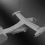 AOA Simulations představují nové záběry v podobě renderů z chystaného letounu V-22 Osprey pro X-Plane 1 V 22 001