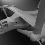 AOA Simulations představují nové záběry v podobě renderů z chystaného letounu V-22 Osprey pro X-Plane 2 V 22 002