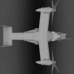 AOA Simulations představují nové záběry v podobě renderů z chystaného letounu V-22 Osprey pro X-Plane 6 V 22 006