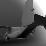 AOA Simulations představují nové záběry v podobě renderů z chystaného letounu V-22 Osprey pro X-Plane 7 V 22 007