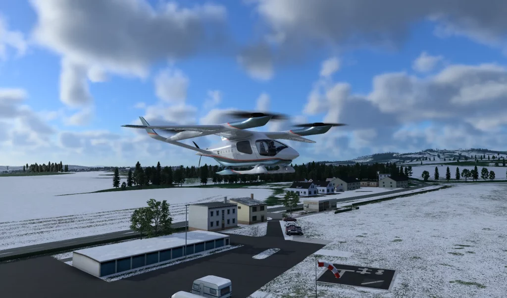 X-Plane 12 Beta 8 přináší eVTOL 3 ALIA 250 2022 10 19 19.01.42