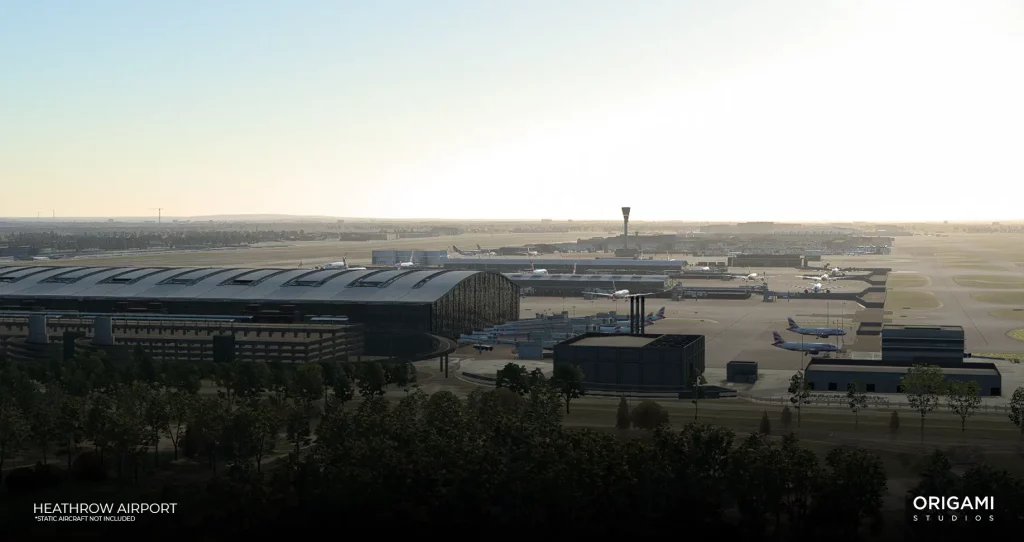 Origami Studios oznamuje letiště Heathrow pro X-Plane 12 1 EGLL 5