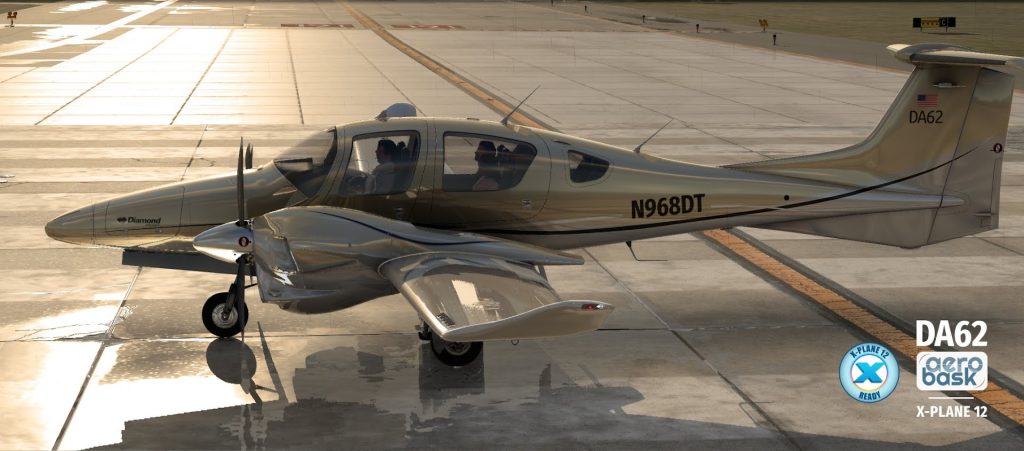 DA50 RG a DA62 od Aerobask jsou nyní kompatibilní s X-Plane 12 2 01