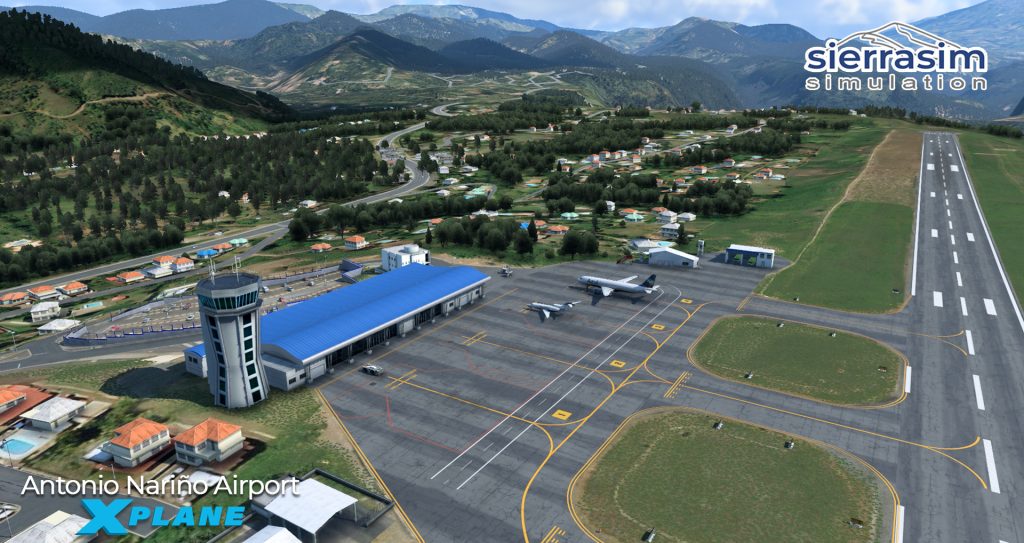 Sierrasim Simulation vydávají Antonio Nariño Airport pro X-Plane 1 SKPS XP 6