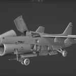DCS World dynamická kampaň, snímky z DCS: F4U a DCS: A-7 24 dcs flyingiron a 7 wip cockpit3