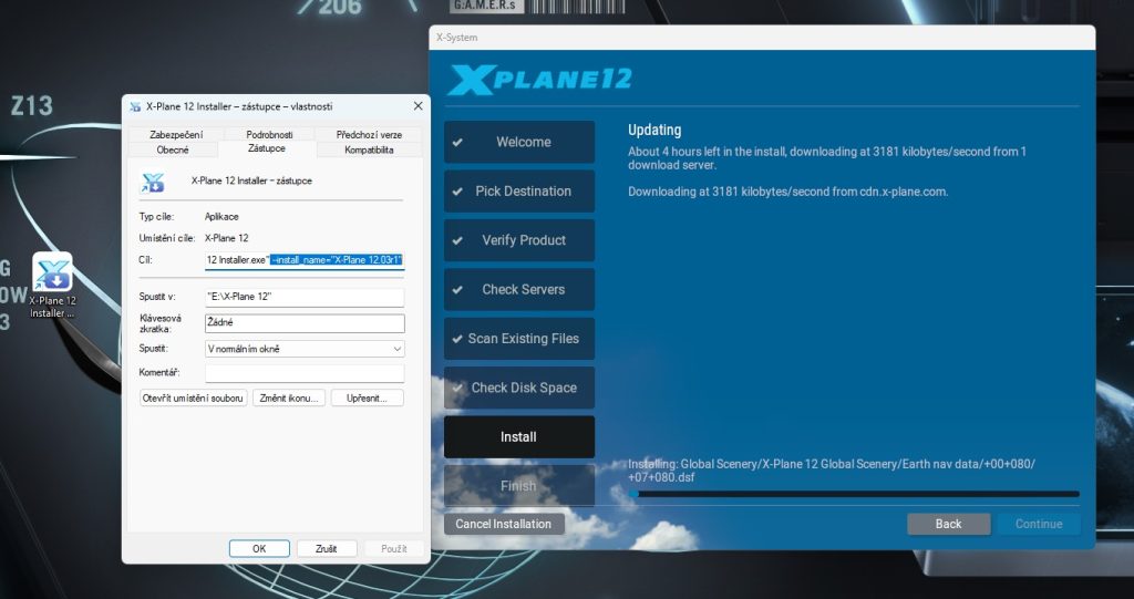 X-Plane Public Beta – 12.03r1 a aktualizace Faerských ostrovů pro XPL12 1 xpl