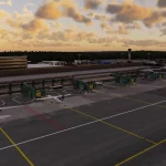 Chudoba Design vydává letiště Göteborg Landvetter pro X-Plane 11 a 12 1 ESGG Chudoba 028