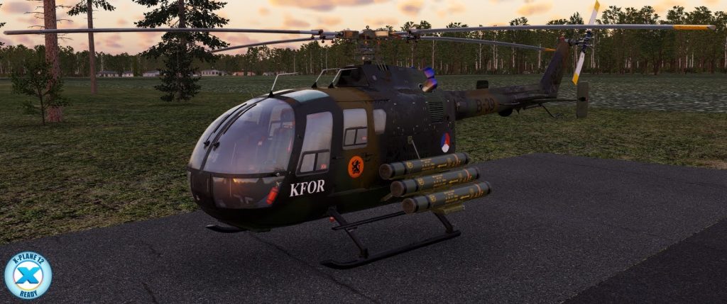 JRX vydávají BO-105 pro X-Plane 12 3 SS 12