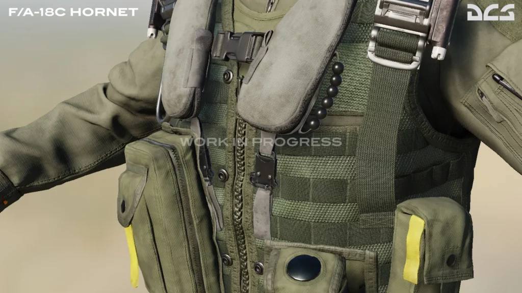Nový model pilota pro DCS F/A-18C Hornet a další novinky z DCS 1 in dev 17.03.2023.3