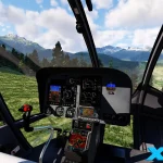 HSF vydává helikoptéru EC130 B4 pro X-Plane 12 8 EC 130 008