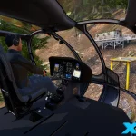 HSF vydává helikoptéru EC130 B4 pro X-Plane 12 9 EC 130 010