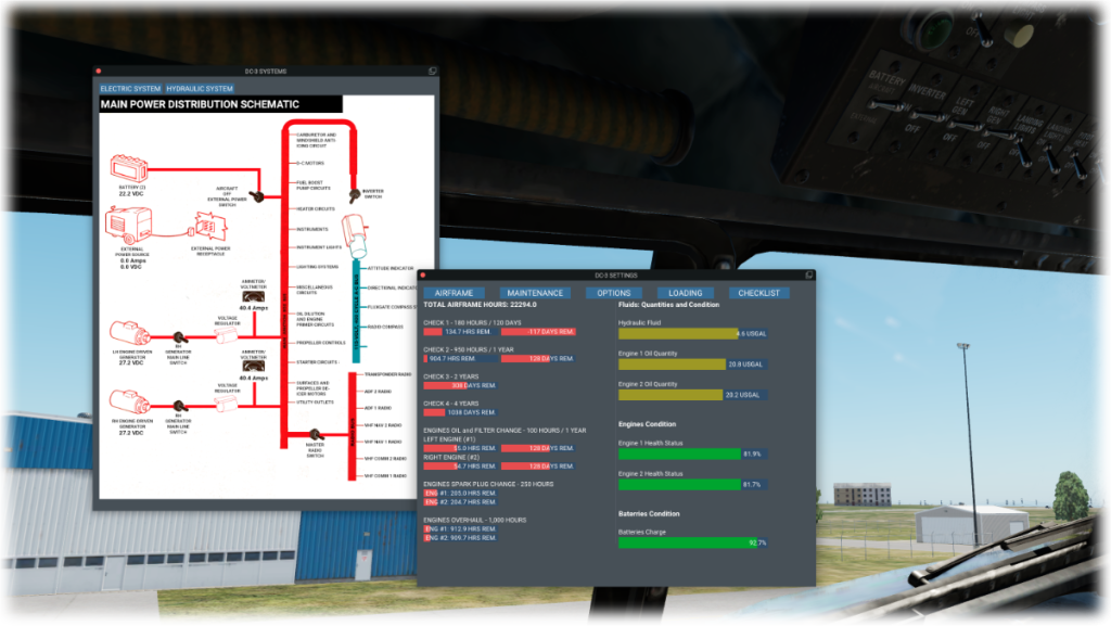 DC-3 v2 od Leading Edge Simulations vychází ve čtvrtek pro X-Plane 12 3 DC3 Systems