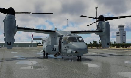 Společnost AOA Simulations představuje nové funkce připravovaného letadla V-22 Osprey pro X-Plane