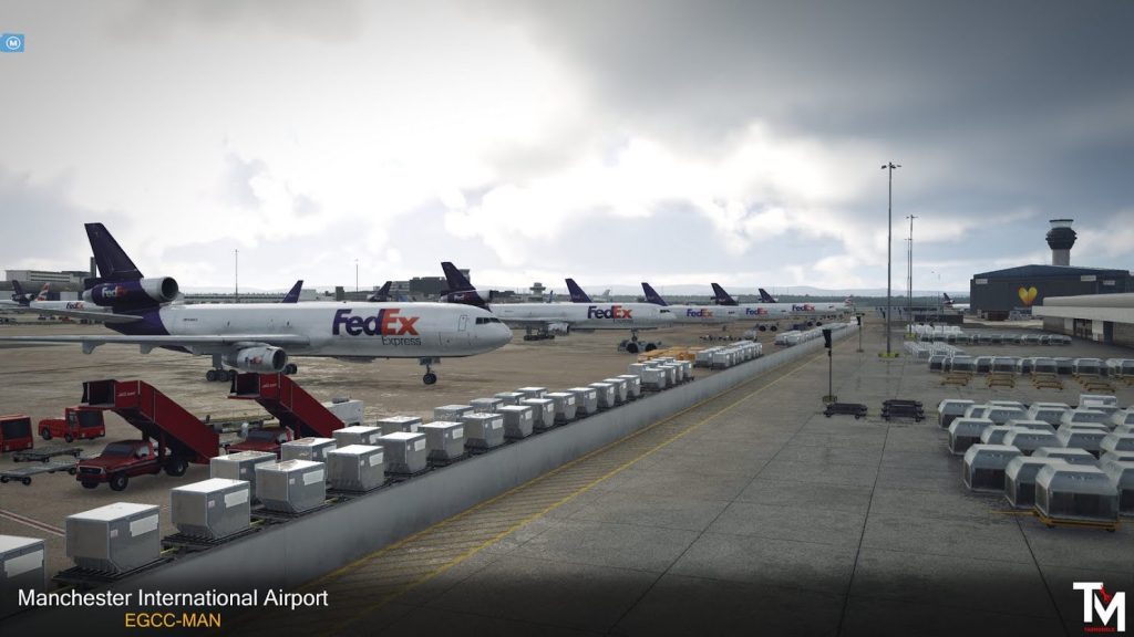Taimodels vydávají mezinárodní letiště Manchester pro X-Plane 11 a X-Plane 12 7 X Plane Screenshot 2024.01.16 08.42.22.66