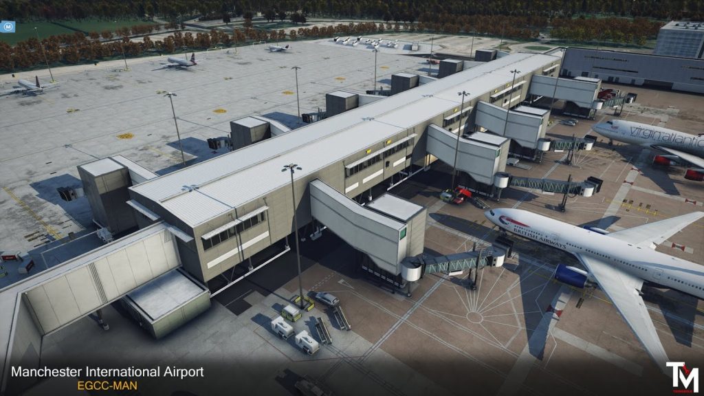 Taimodels vydávají mezinárodní letiště Manchester pro X-Plane 11 a X-Plane 12 3 X Plane Screenshot 2024.01.16 08.56.25.91