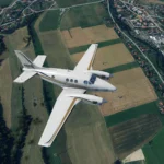 Simulators Czech vydává volně dostupnou kompletní ortofoto scenérii ČR pro X-Plane 12 10 C90B 2024 04 21 07.36.02