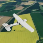 Orto_cz ZL17plus CZUK Celá ČR jednotlivé čtverce 10 Cessna 172SP G1000 2024 04 21 14.40.43