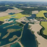 Orto_cz ZL17plus CZUK Celá ČR jednotlivé čtverce 4 Cessna 172SP G1000 2024 04 21 15.27.45