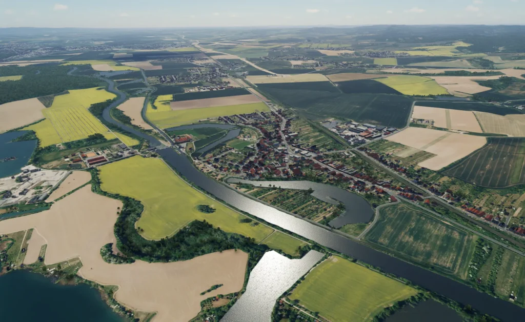 Simulators Czech vydává volně dostupnou kompletní ortofoto scenérii ČR pro X-Plane 12 3 Cessna 172SP G1000 2024 04 21 15.27.47