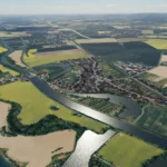 Orto_cz ZL17plus CZUK Celá ČR jednotlivé čtverce 3 Cessna 172SP G1000 2024 04 21 15.27.47