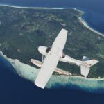 Orto Futuna 20cm/px 4 Cessna 172SP seaplane 2024 04 03 23.38.57