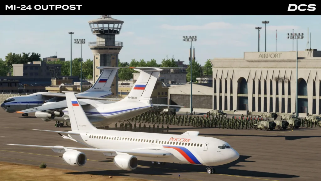 DCS WWII Pacific, kampaň Mi-24P OUTPOST a F-16C INS 14 dcs world flight simulator 26 mi 24p outpost campaign