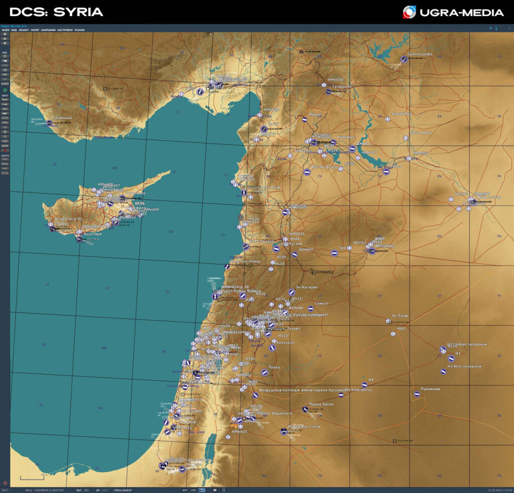 Společnost Ugra Media plánuje rozsáhlou aktualizaci DCS: Syria 2 Screen 260321 172425